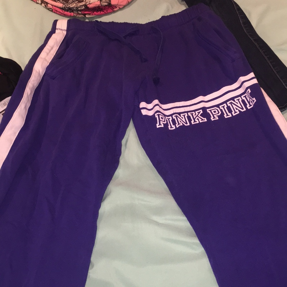 Pink be boyfriend sweats